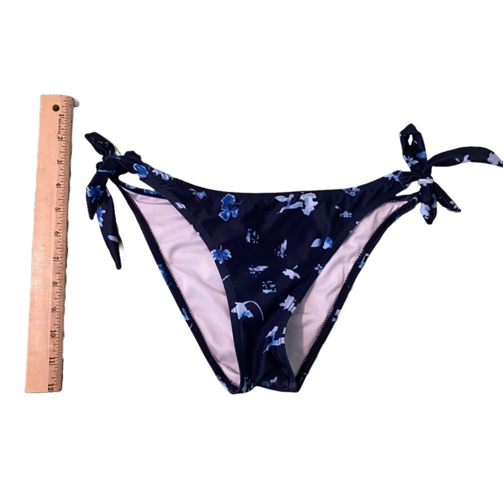 Blue shein bikini bottoms